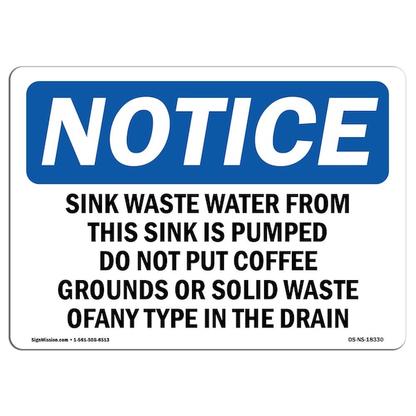 Safety Sign, OSHA Notice, 3.5" Height, All Clear Sign, Landscape, 10PK